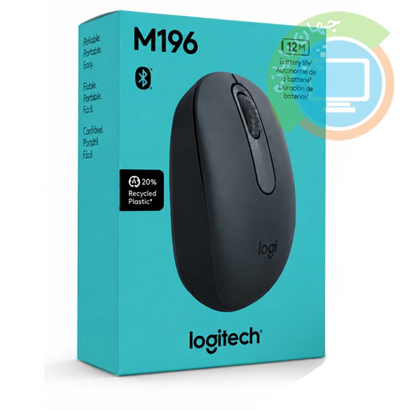 موس بی سیم بلوتوثی Logitech M196